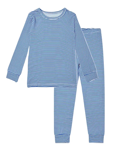 Motette Boys Cobalt Stripe Pajama Set
