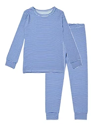Motette Boys Cobalt Stripe Pajama Set