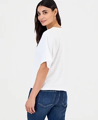 I.n.c. International Concepts Women's Embellished Dolman-Sleeve Top, Macy's Exclusive