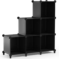 Sorbus -Cube Storage Organizer Cubby Shelf for Closet, Toys, Books, and More Space-Saving Bookshelf Bedroom, Living Room