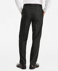 Michael Kors Men's Classic-Fit Wool-Blend Stretch Plaid Suit Separate Pants