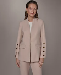 Donna Karan New York Women's 4-Button-Sleeve Blazer
