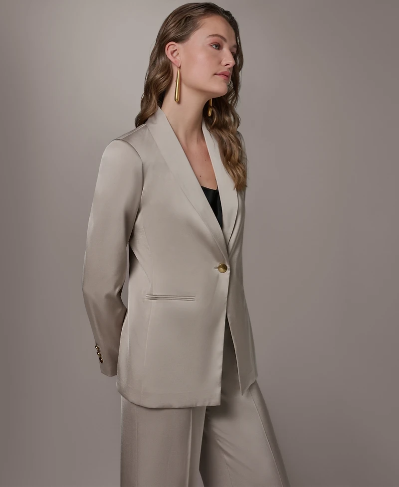 Donna Karan New York Women's One-Button Blazer