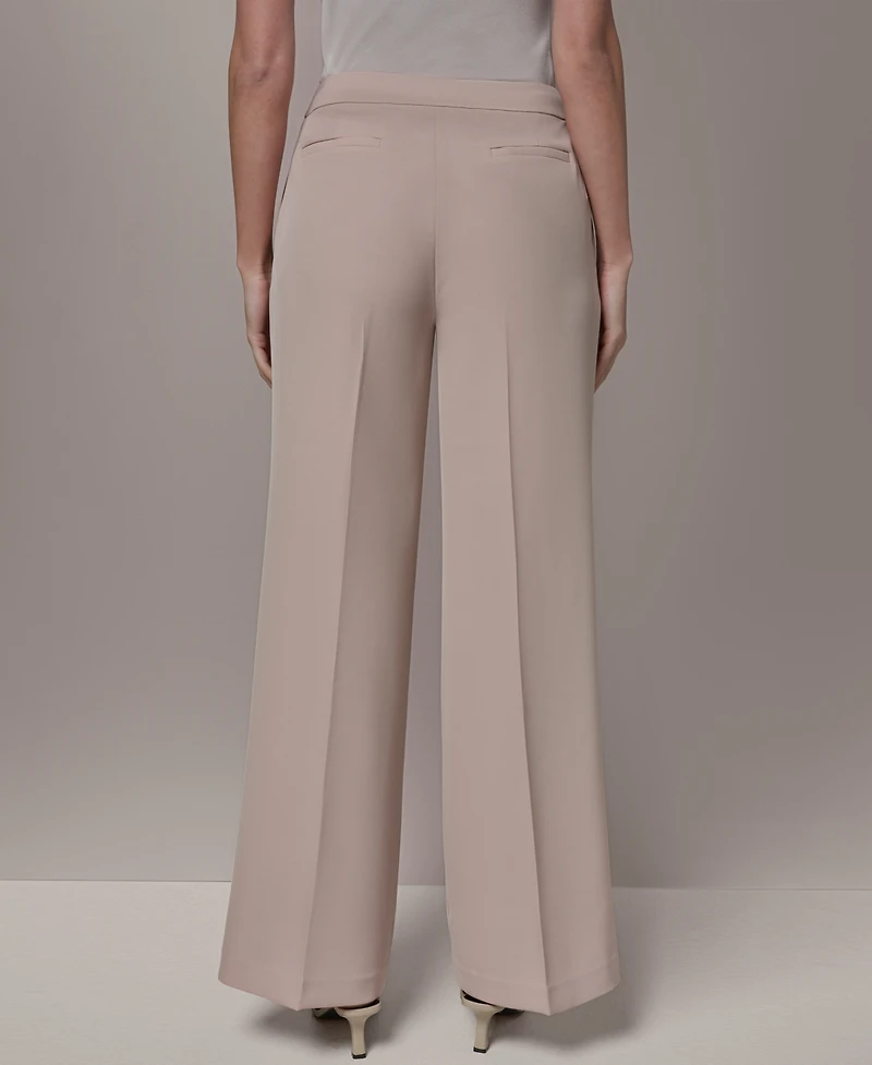 Donna Karan New York Women's High-Waist Wide-Leg Pants