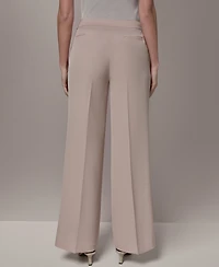 Donna Karan New York Women's High-Waist Wide-Leg Pants