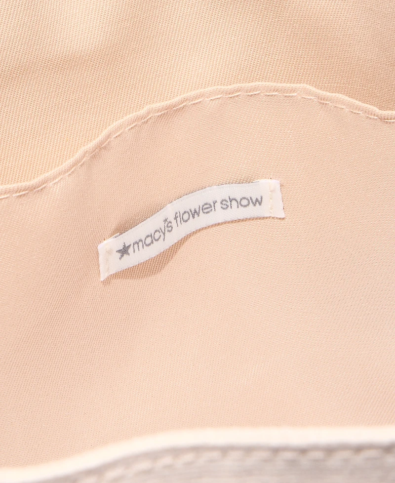 Macy's Flower Show Home Grown Graphic Farmers Market Tote Bag, Macy's Exclusive