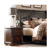 Liberty Furniture Industies, Inc Arbor Place Night Stand in Brownstone