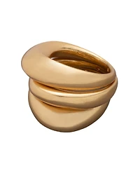 Donna Karan Gold-Tone Drama Molten Statement Ring 3-Pc. Set