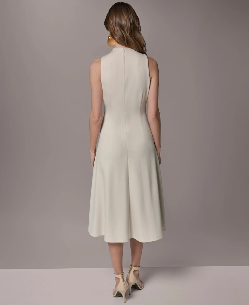 Donna Karan New York Women's Mock Neck Dress