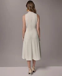 Donna Karan New York Women's Mock Neck Dress