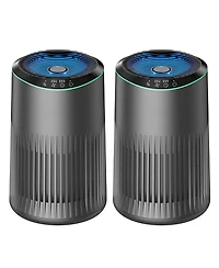 Morento Air Purifiers for Home, Air Purifier for Smoke Pet Dander Odors with Fragrance Sponge, Small Air Purifier with Sleep Mode for Bedroom Office,