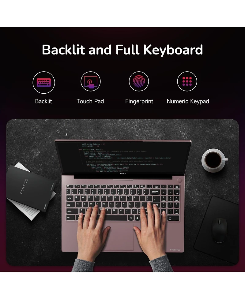 Nimo 15.6" Ips Fhd-Gaming-Laptop