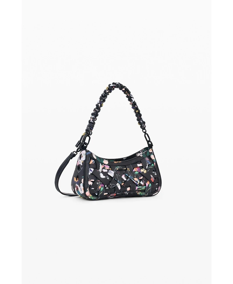 Desigual Women's Small braided collage bag