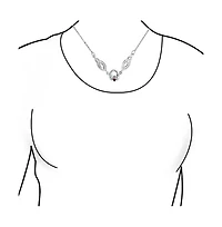 Bling Jewelry Celtic Friendship Heart Trinity Love Knot Collar Claddagh Necklace with and Red Garnet