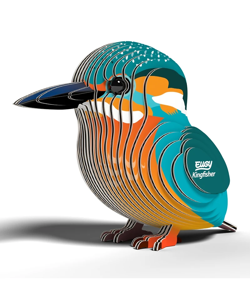 Eugy Kingfisher 3D Puzzle