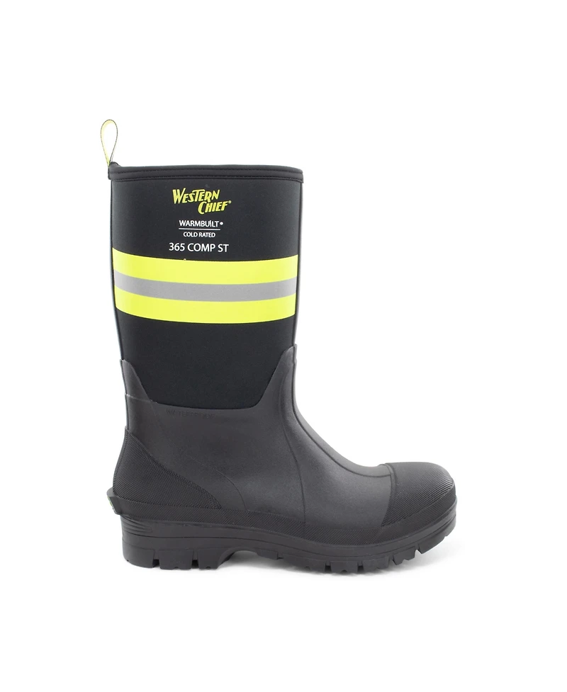 Western Chief Unisex 365 Composite Toe Service Stripe Neoprene Mid Cold Weather Boot