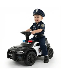 Mecale Toddler Sliding Car with Steering Wheel and Under-Seat Storage Push