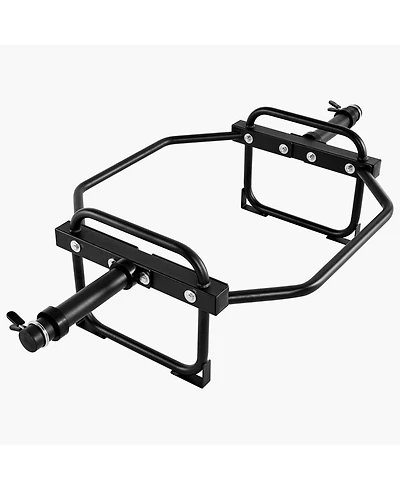 Mecale Trap Bar Hex Bar, 2-Inch Hex Barbell, 500 lb Capacity Strength Training Bar for Deadlifts and Squats