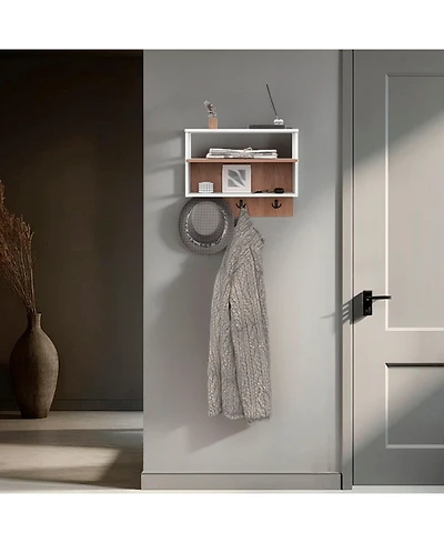 Fm Furniture Doki Wall mounted Organizer with Open Storage