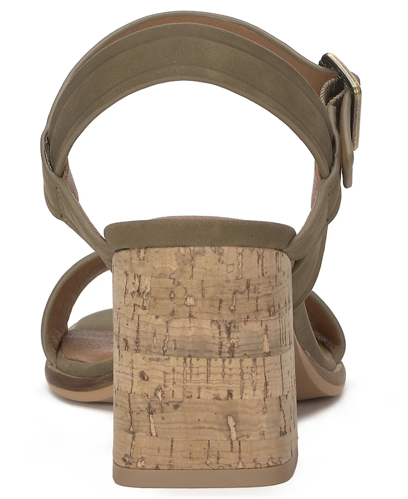 Lucky Brand Women's Hallia Block Heel Sandals