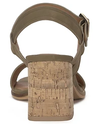 Lucky Brand Women's Hallia Block Heel Sandals