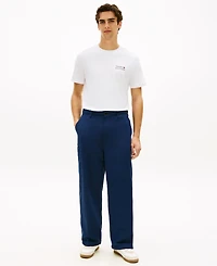 Tommy Hilfiger Men's Brand Love Embroidered Logo Crewneck T-Shirt