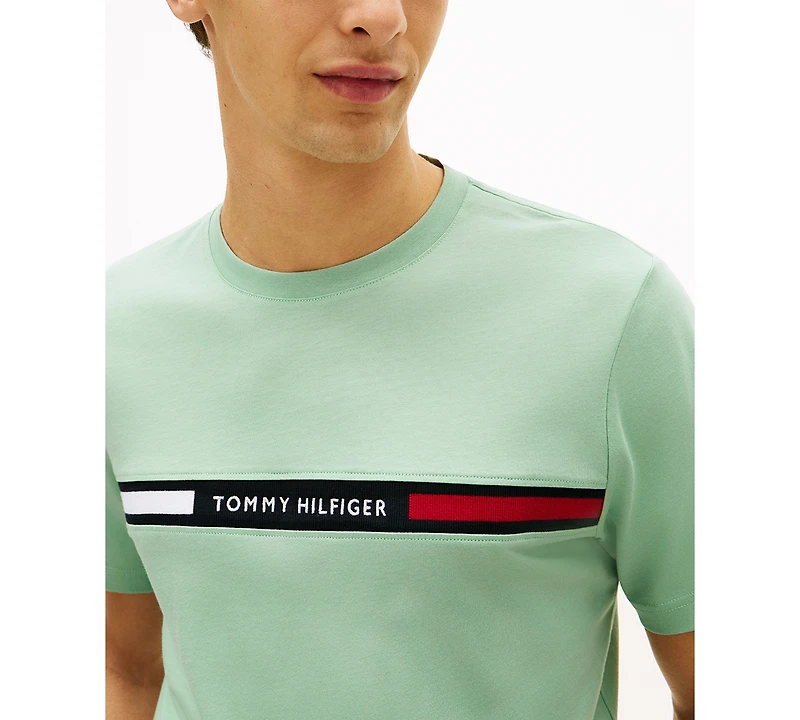 Tommy Hilfiger Men's Chest Insert Logo Short Sleeve T-Shirt