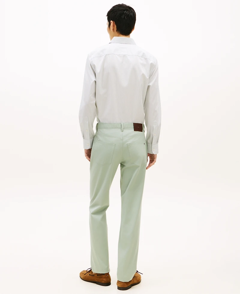 Tommy Hilfiger Men's Denton Slim-Straight Five-Pocket Stretch Essential Twill Pants