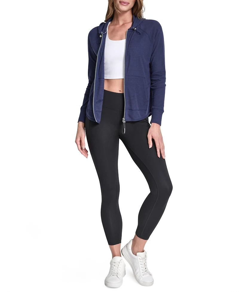 Dkny Women's Sport Zip-Front Hoodie Jacket