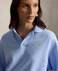 Polo Ralph Lauren Women's Lightweight Fleece Long-Sleeve Sweatshirt