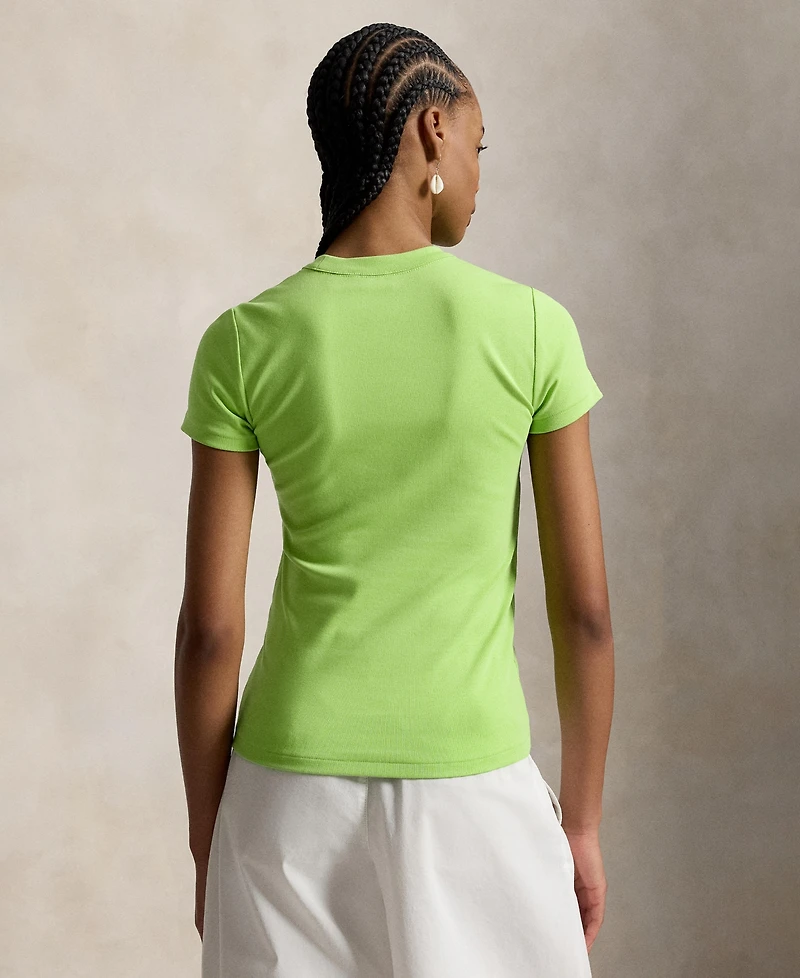 Polo Ralph Lauren Women's Slim Fit Crewneck Short-Sleeve T-Shirt