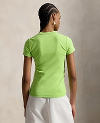 Polo Ralph Lauren Women's Slim Fit Crewneck Short-Sleeve T-Shirt