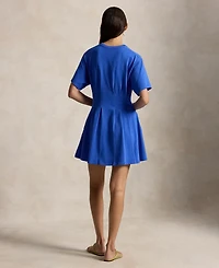 Polo Ralph Lauren Women's Crewneck Fit & Flare T-Shirt Dress