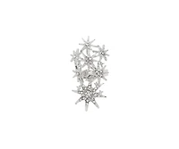 Sohi Women's Silver Celestrial Cocktail Ring