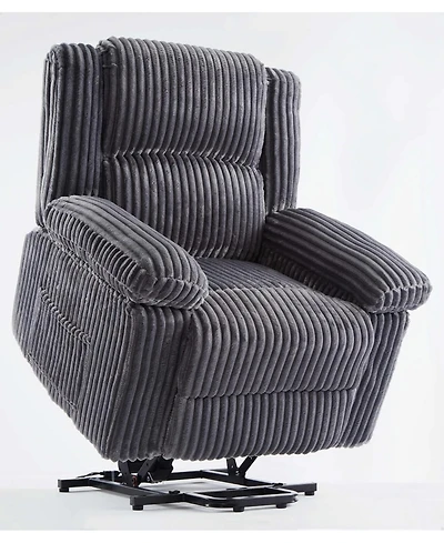 gaomon Power Lift Recliner Chair - Heat and Massage, Electric Lift Plush Recliner with Soft Padded Seat, Back Support & Armrests
