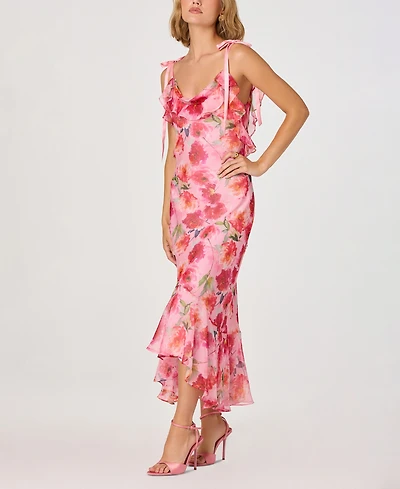 Astr the Label Women's Nissa Round Neck Dress