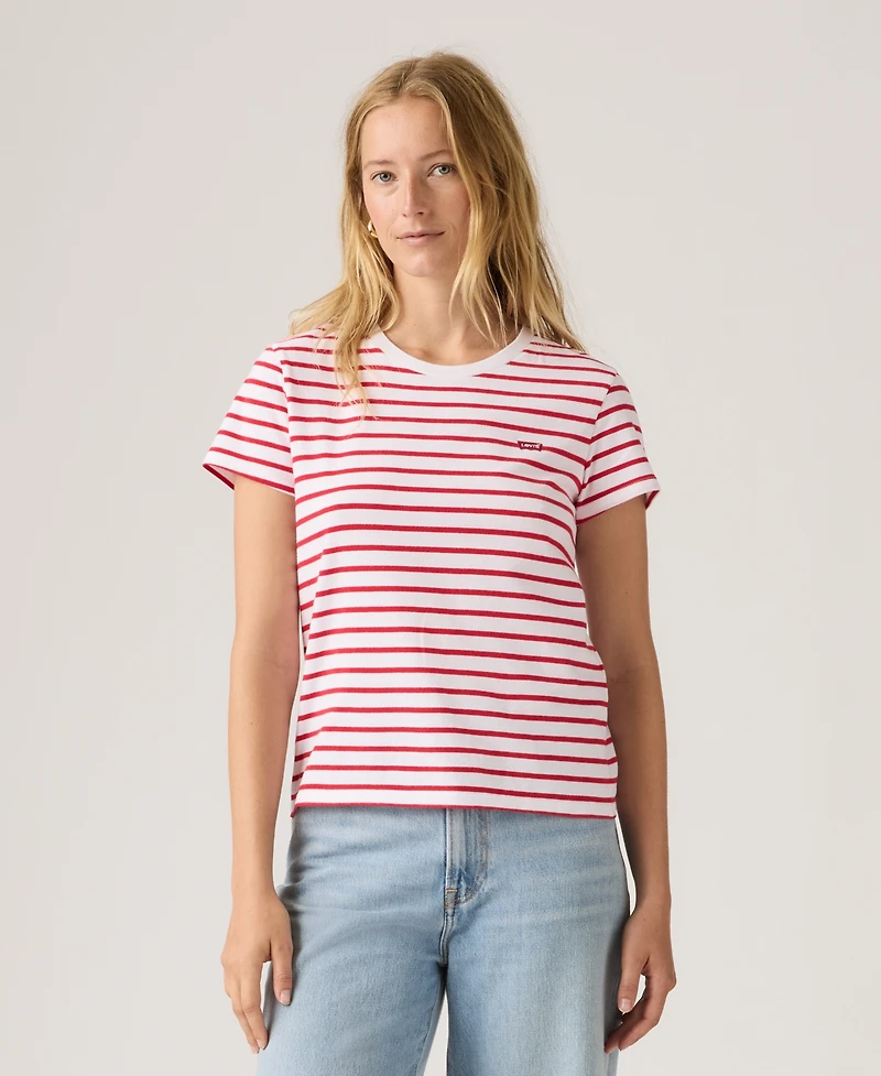 Levi's Women's The Perfect Crewneck Cotton T-Shirt