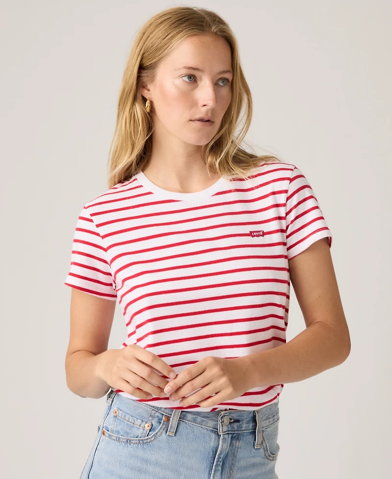 Levi's Women's The Perfect Crewneck Cotton T-Shirt