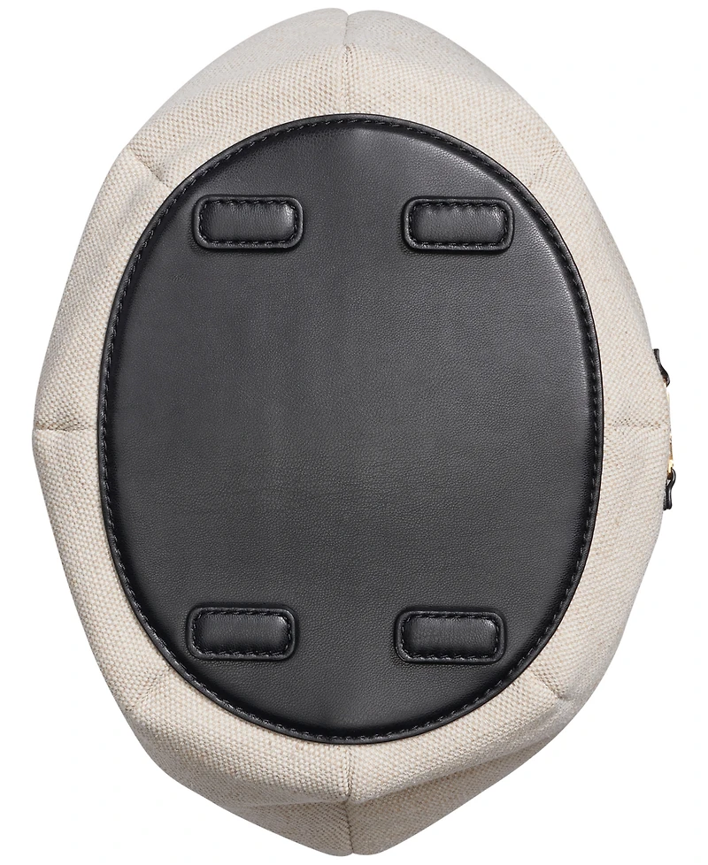 Donna Karan New York Weekend Woven Medium Bucket Bag