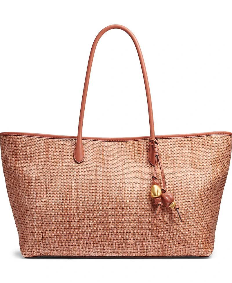Donna Karan New York Weekend Woven Large Tote Bag