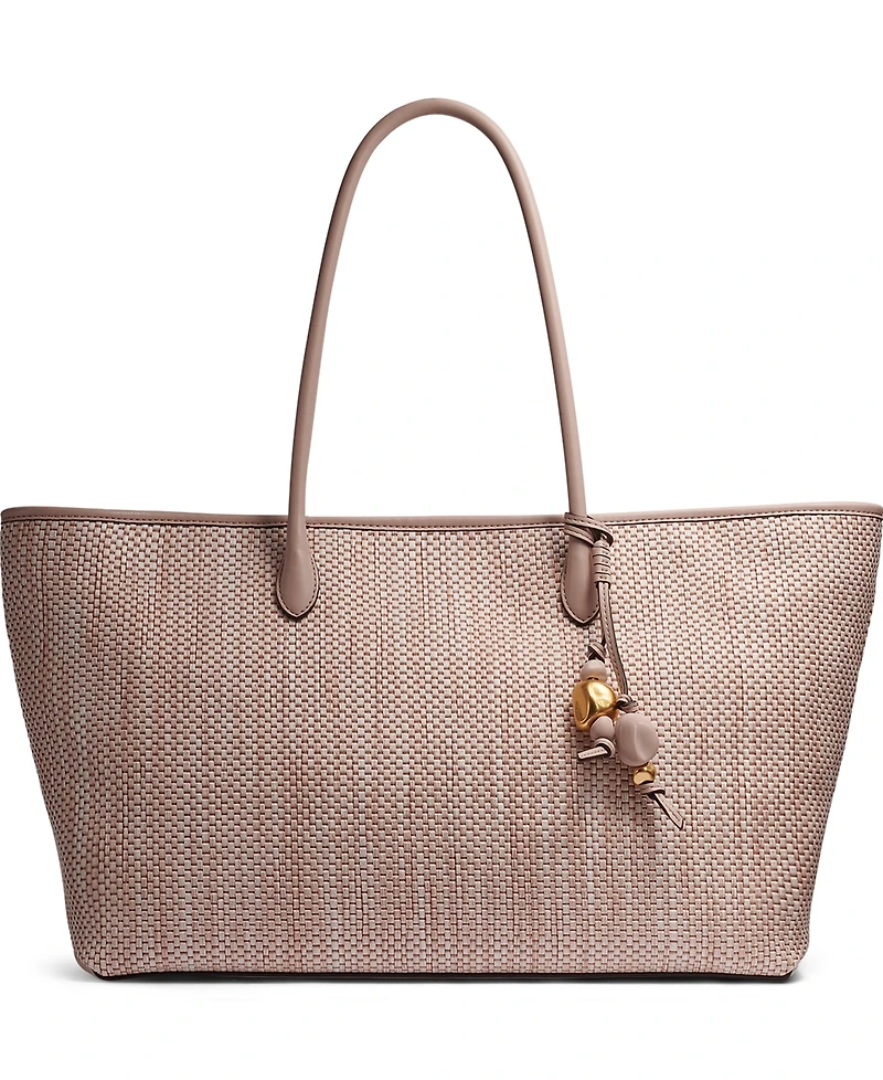 Donna Karan New York Weekend Woven Large Tote Bag