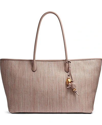Donna Karan New York Weekend Woven Large Tote Bag
