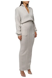 Jluxlabel Women's Cozy Intentions Ribbed Dress