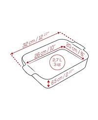 Peugeot Appolia Rectangular Ceramic Baking Dish