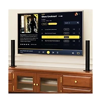 Artudatech Detachable Bluetooth 5.3 Soundbar with Hi-Fi Audio & Powerful Bass for Home Theater Upgrade