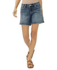Silver Jeans Co. Women's Suki Mid Rise Long Shorts