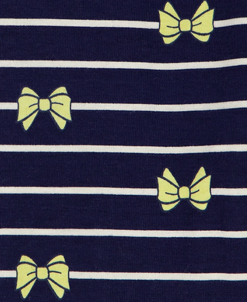 Kids Headquarters Girls' 2T-6X Popcorn Knit Tunic and Printed Capri Leggings, 2-Piece Set