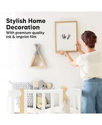 KeaBabies 2pk Inkless Ink Pad for Baby Hand and Footprint Kit, Clean Touch Dog Paw, Nose Print & Pet Safe