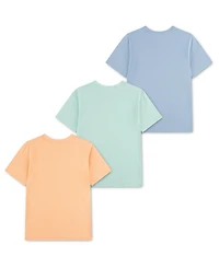 Polo Ralph Lauren Big Boys Crewneck Undershirts, 3 Pack