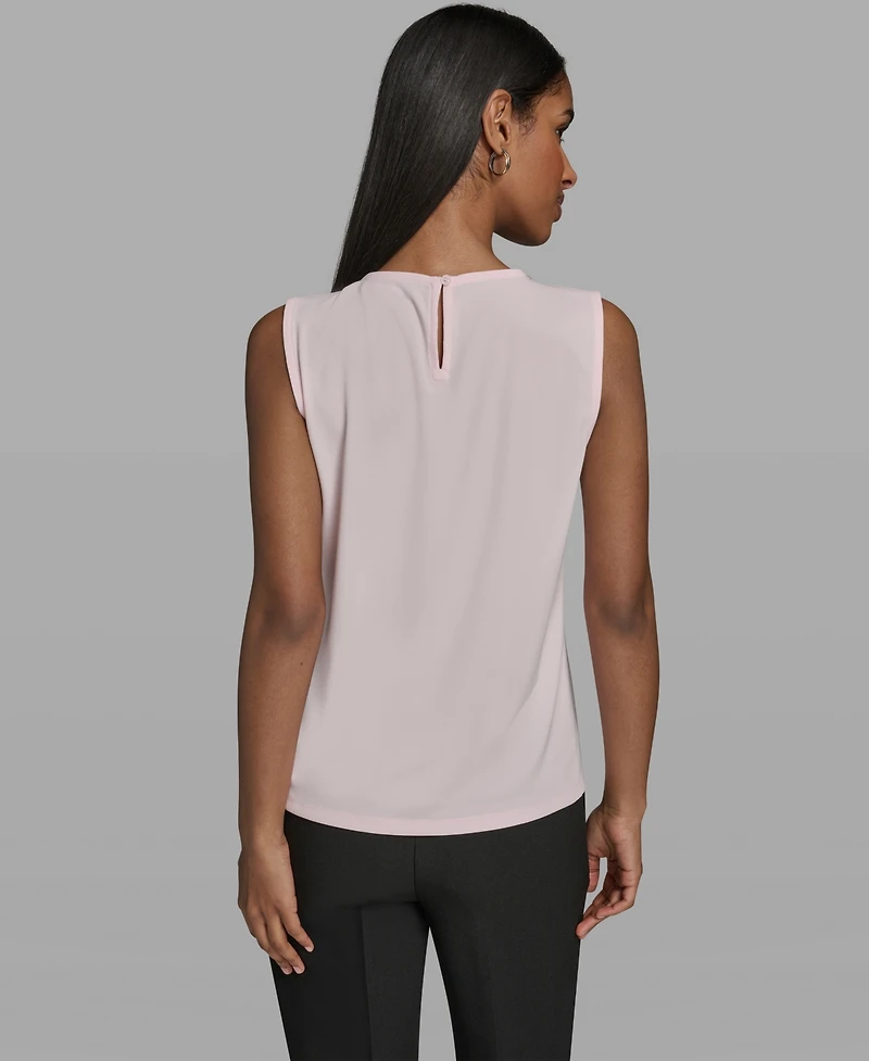 Karl Lagerfeld Paris Women's Crewneck Knit Top